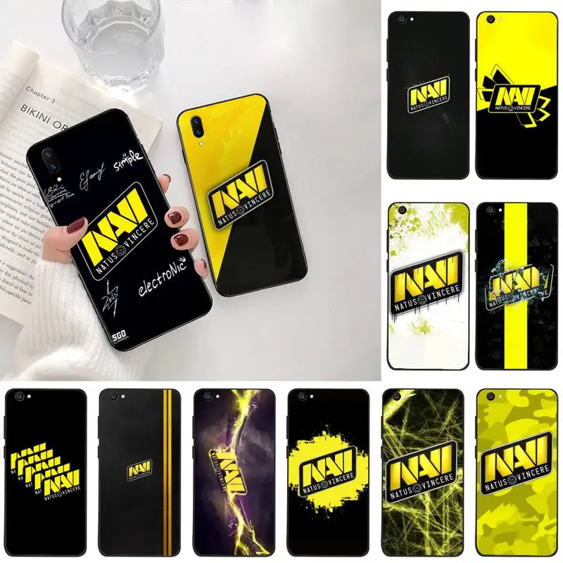 Чехол HPCHCJHM Natus Vincere navi Black мягкий чехол для телефона из ТПУ Vivo Y91c Y17 Y51 Y67 Y55 Y93 Y81S Y19 V17