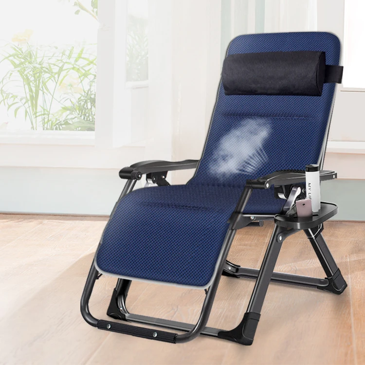 

Recliner Folding Lunch Break Balcony Back Nap Chair Leisure Home Bed Portable Chair Elderly Beach Lazy Sofa
