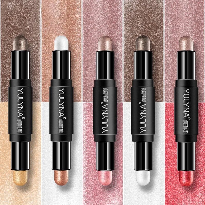 One-stroke two-use three-dimensional non-smoothing silkworm pen eye shadow pen make-up eyeshadow  beauty  eyeshadow