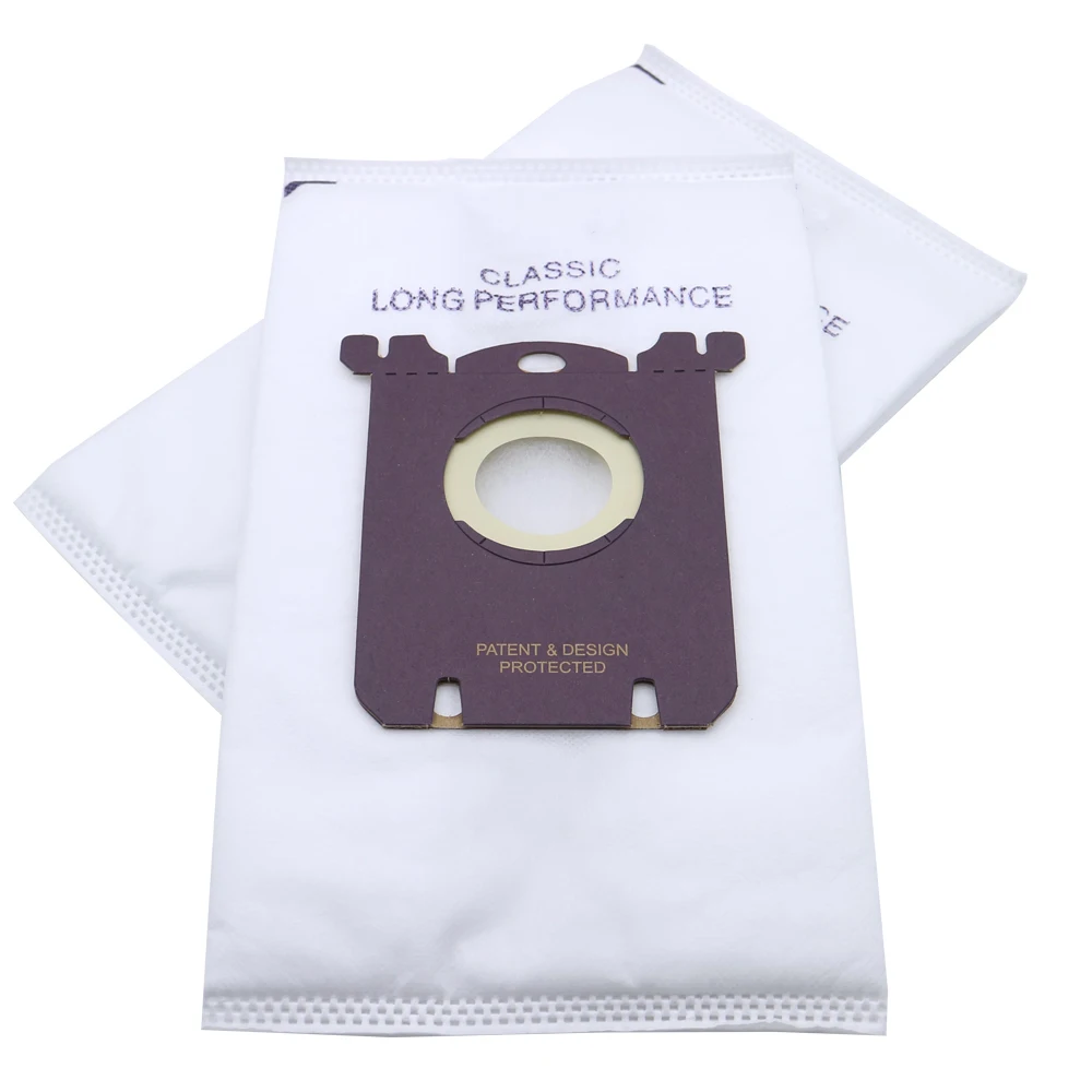 10 Pcs/Lot Dust Bag for Electrolux E201B for Philips FC8021 Dust S-bag GR201 AEG Bags s-bag FC9000 FC9049 HR8500 HR8350 FC9150