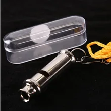 Металлический Свисток, высокочастотный тренировочный спасательный свисток, свисток для домашних животных