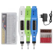 Electric Manicure Nail Toe Drilling Machine with Grinding Head Set EU Plug 100-240V Manicure Machine