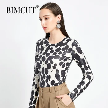 

Original design Slim High Quality Plain T Shirt Women Cotton Elastic Basic T-shirts Female Casual Tops Long Sleeve Sexy Thin