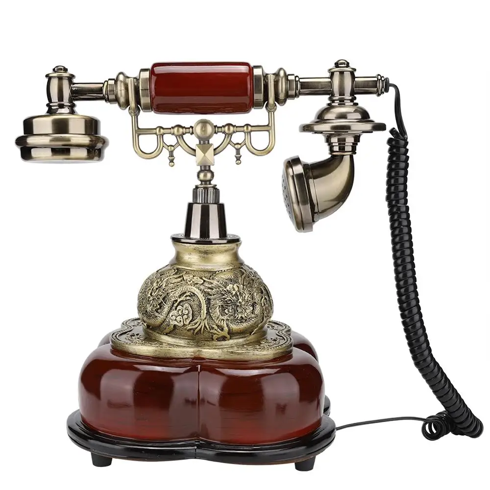 Старые телефоны в европейском стиле старинный Ретро стационарный телефон