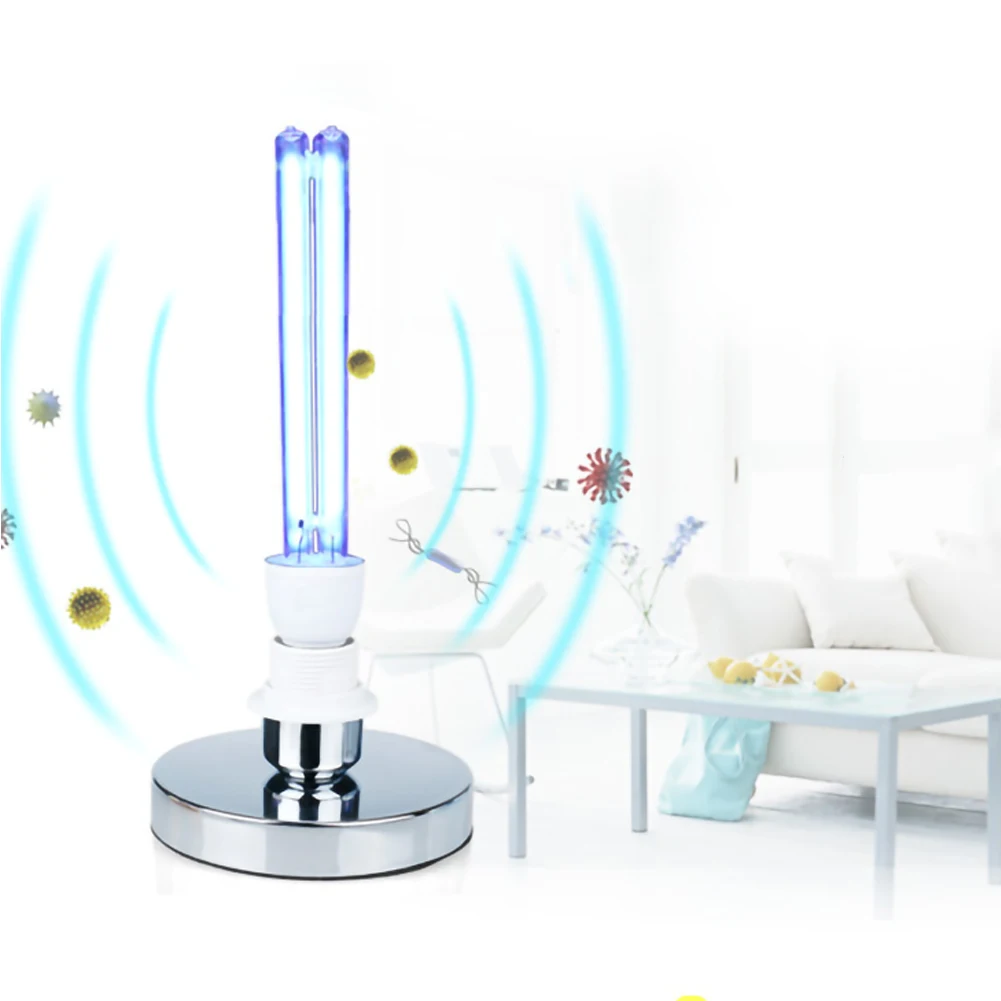 

E27 UV Ozone Quartz Lamps Ultraviolet Germicidal Lights UV Lamp Ultraviolet Sterilization Lamp Medical Sterilizat 20W 220V