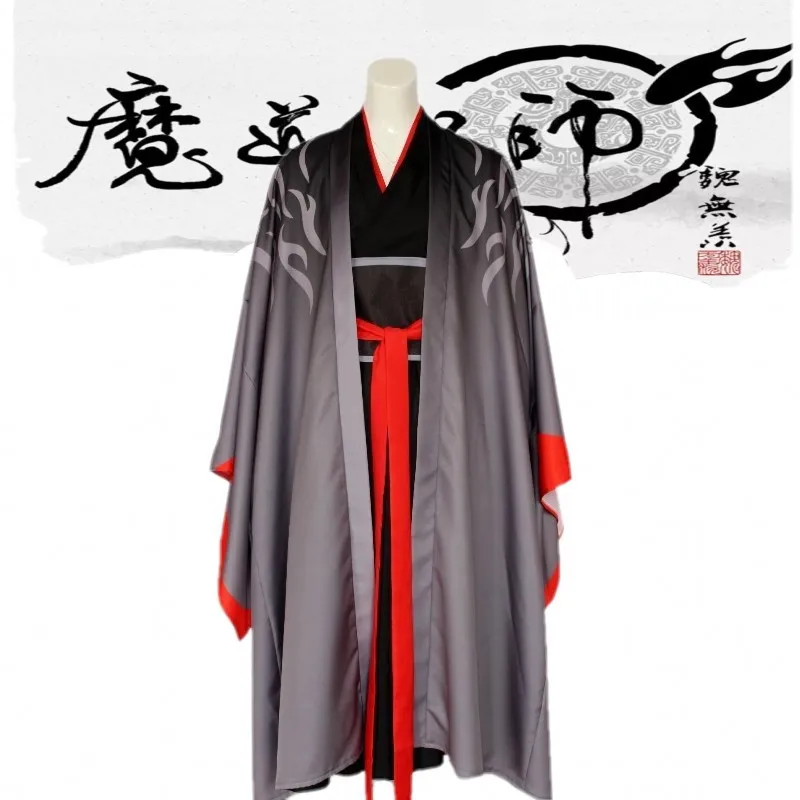 Wei Wuxian The Yiling, косплей, большой демон, маскарадный костюм Wei Wuxian Mo Bao Hu Shi, костюм унисекс, костюм на Хэллоуин