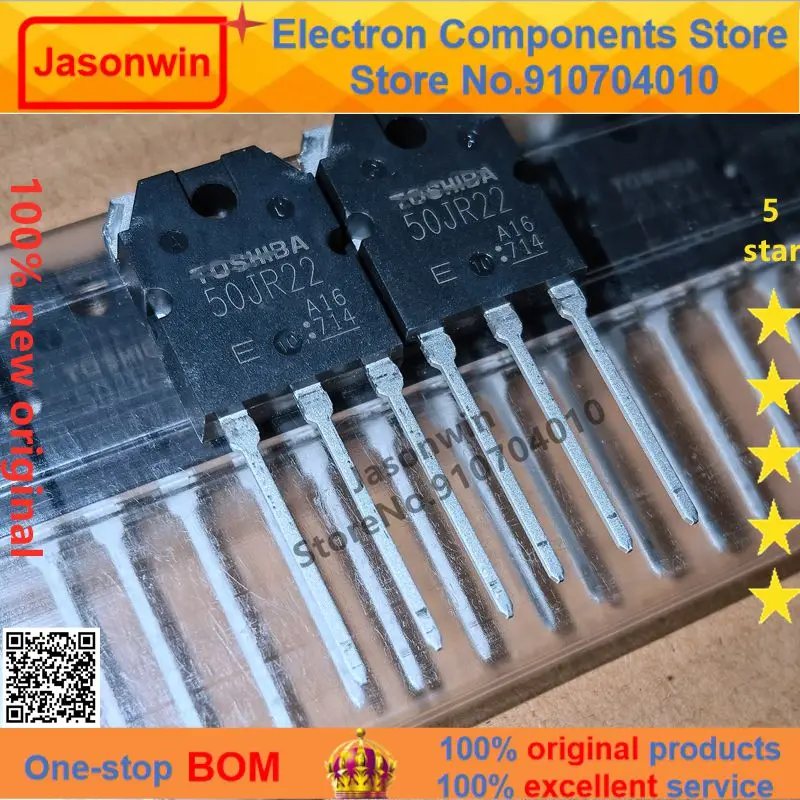 100% nuevo 50 unids/lote оригинальный транзистор MOSFET 50JR22 GT50JR22 TO-247 IGBT 50A 600 в | Электронные
