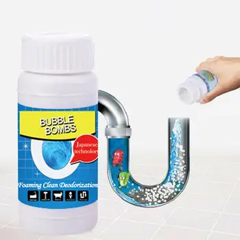 

1x Powerful Kitchen Drain Cleaner Bathroom Sink Cleaner Pipe Dredge Pipe Dredge Drain Toilet Cleaner Medium Cleaner Sewer Y0H5