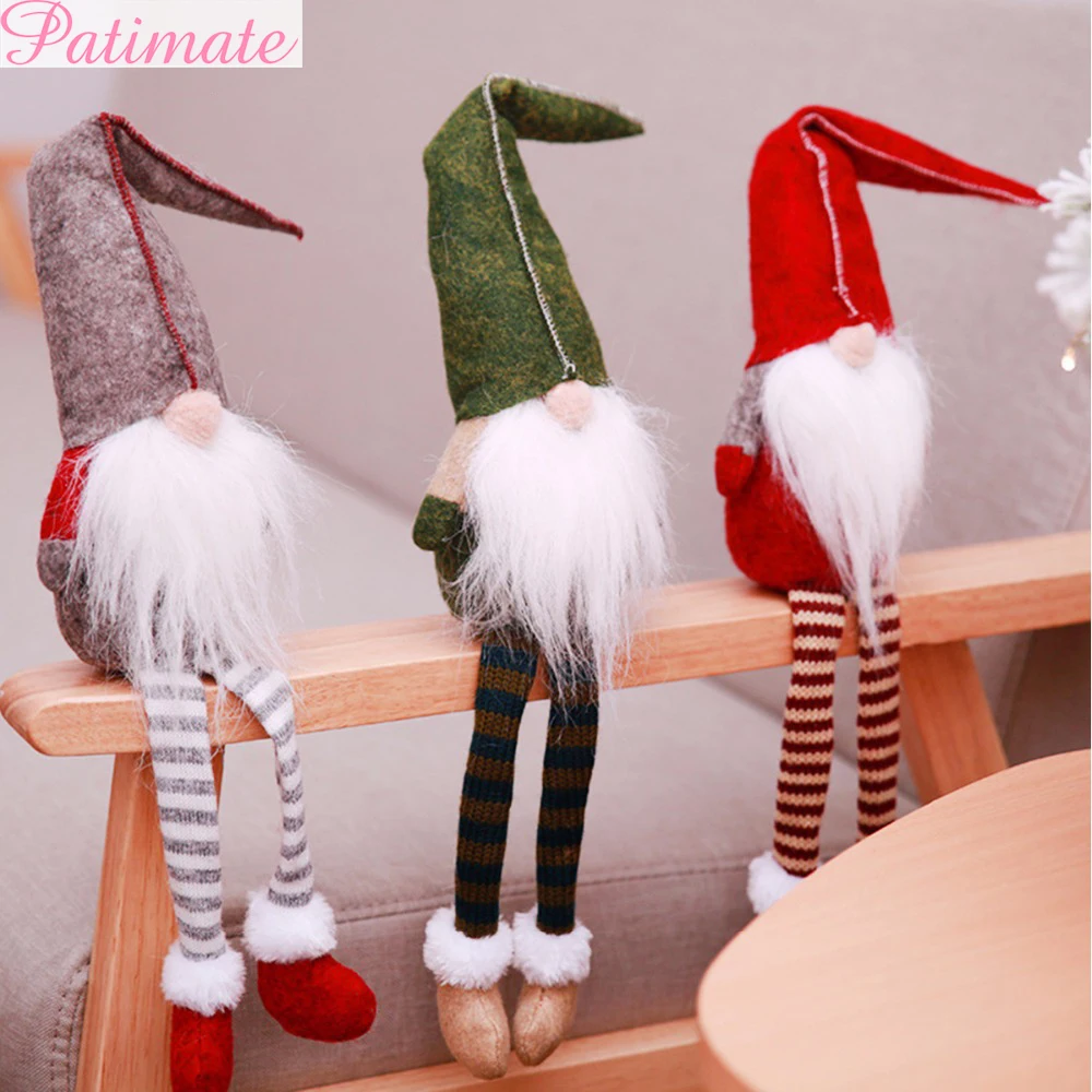 

Christmas Elf Dolls Merry Christmas Decorations for Home Ornaments Christmas Gifts New Year Navidad 2019 Xmas Deco Noel Cristmas