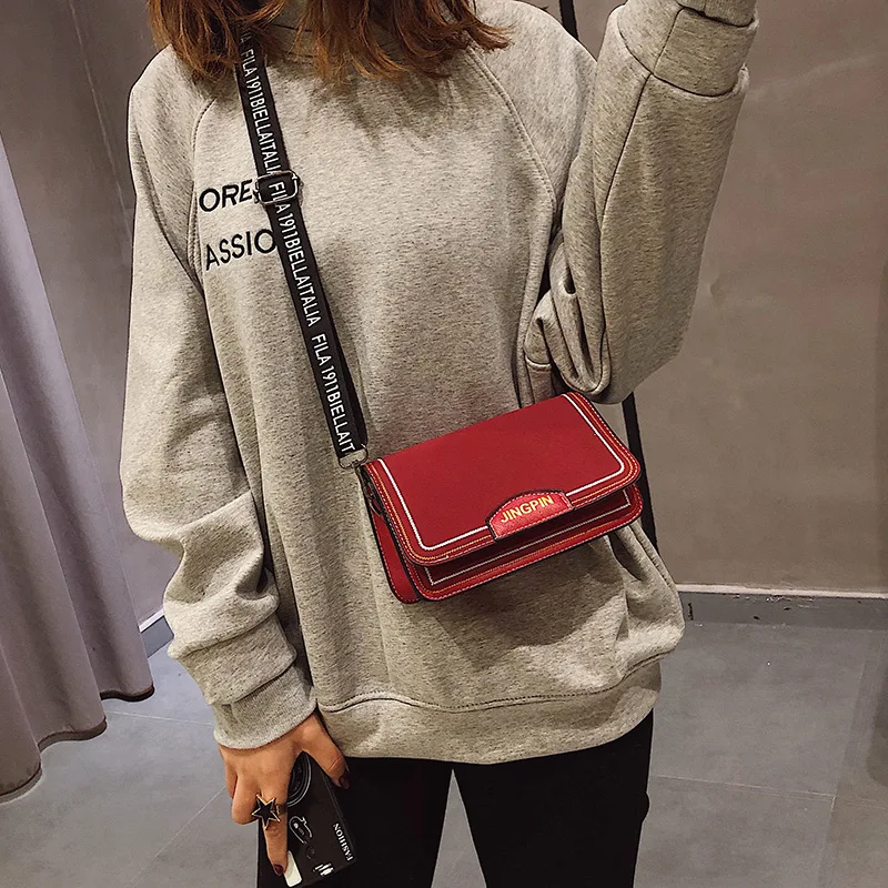 

WOMEN'S Bag Bag 2019 New Style Fashion Fashion Korean-style Fairy Shoulder Bag Trend Dull Polish Shoulder Bag Exquisite Small Sq