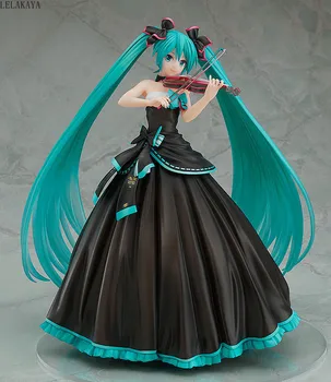 

1/8 Scale New Anime Hatsune Miku Symphony 2017 Ver. Violin Shape Collectible Model PVC Action Figure Sexy Girl Toys Gifts 23CM