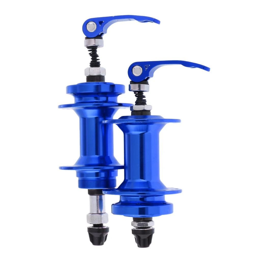 36H Aluminium Alloy MTB Mountain Road Bike Hubs Set Disc Bearing Front Rear Hub with Quick Release Lever Skewers Bicycle Parts