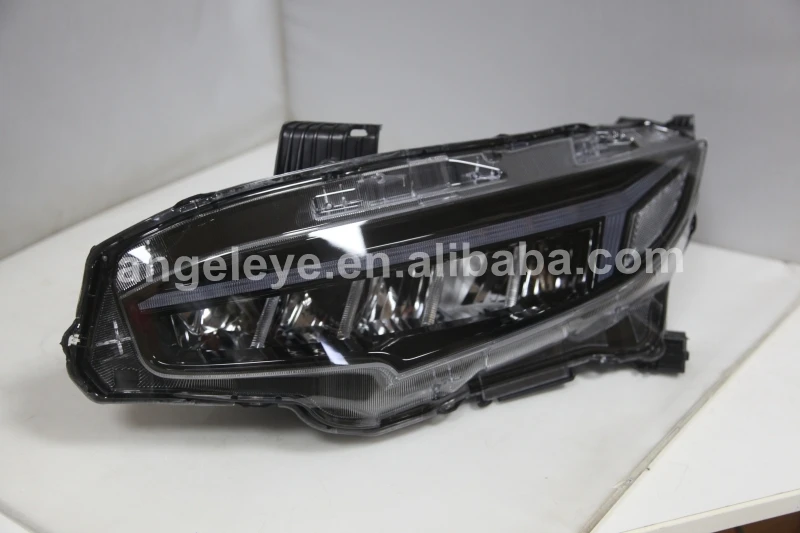 Динамический светодиодный токарный свет для HONDA Civic 10 gernareation- светодиодные фары LD