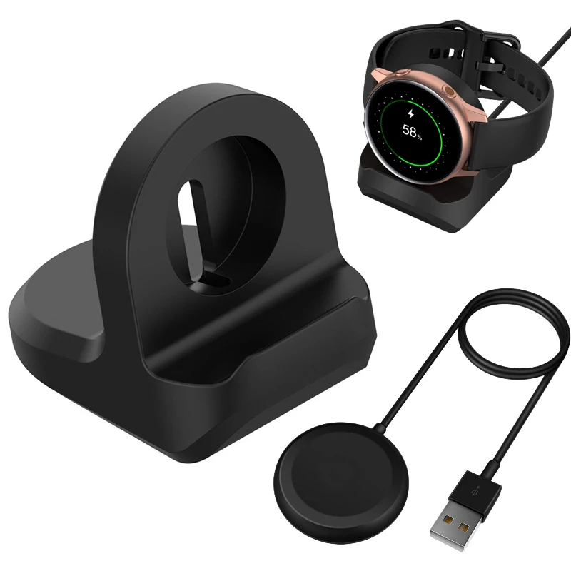Charging Cable For Samsung Galaxy Watch 4 Classic 42mm 46mm Charging Dock Bracket  for Samsung Galaxy Watch 4 40 44mm