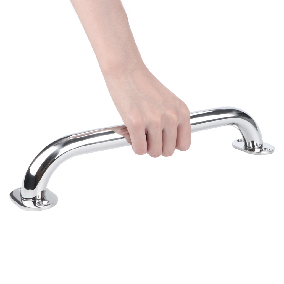 Maniglia Corrimano Per Barca In Acciaio Inox Lucidato – 600 Mm, Per Marina E Nautica