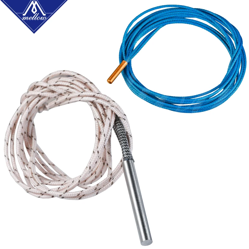 Termistor + Bloco de Bronze para Impressora v + Atc Mellow Aquecedor v ou 24 Semitec 104gt-2 3d E3d v6 Super Vulcão Hotend 80 w 12 - Imagem 2