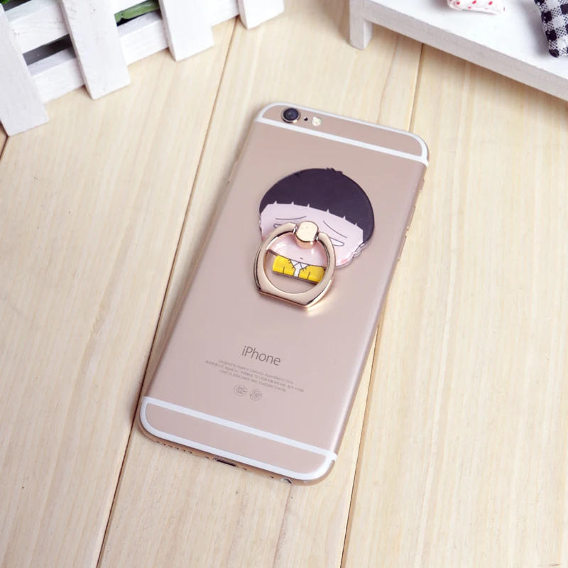 Chibi Maruko-chan фигурка 360 градусов металлический палец кольцо для iphone ipad Мобильный