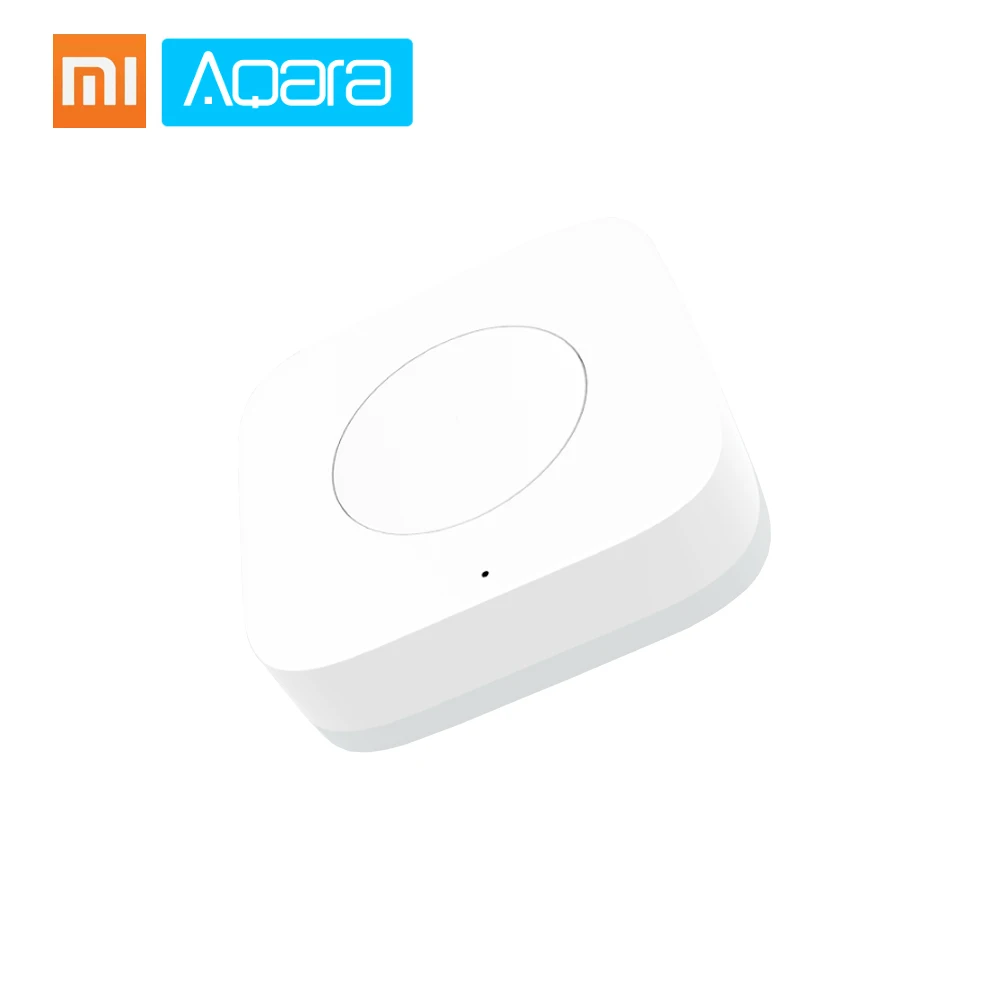 Aqara беспроводной мини-переключатель Zigbee система дистанционного управления Переключатель использовать с шлюзом Aqara Air Condictioner Partner