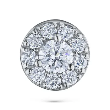 

Pendant made of white gold with diamonds e0901pd04182500