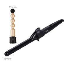 Proffessioal бигуди для волос 19 мм для всех волос 25 мм сменный ролик для волос палочка для всех длин волос двойное напряжение 30