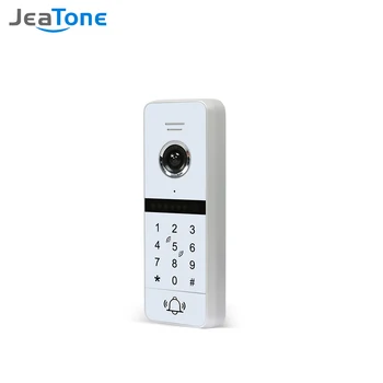 

JEATONE Wired Full Touch Screen Doorbell Outdoor Unit 720p,Support Password Unlock ,Need to Work with Jeatone IP Wifi Monitor