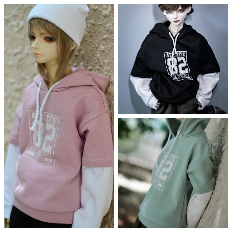 

1/4 1/3 Scale BJD Accessories Doll Clothes Hooded Sweater Top for BJD/SD MSD SD13 SD17 SSDF Uncle.Doll not included C0886