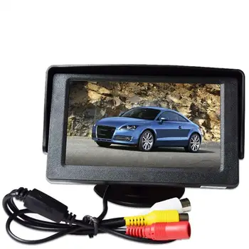 

Car Display 4.3 Inch Tft Digital Lcd Screen Small Tv Two-Way Av Input Reversing Priority Two-way Video Input