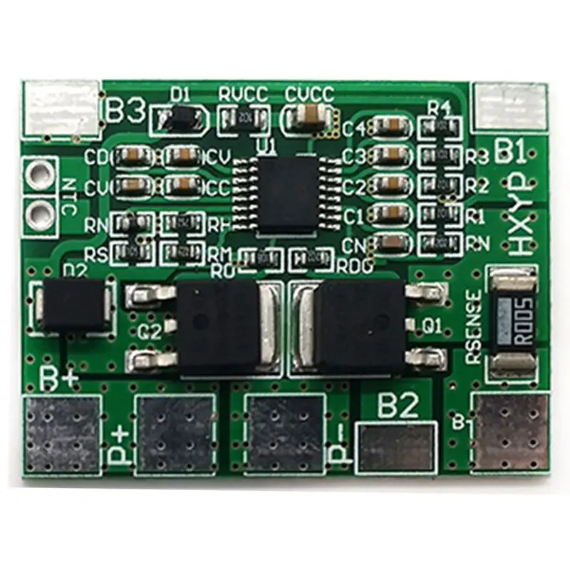 

4S Lithium Iron Phosphate Battery Protection Board Li-Ion Cell Charge Discharge Anti-Overcharge Protect Module 12.8V 8A