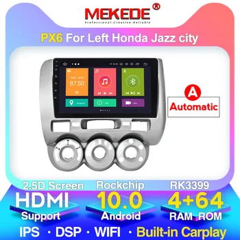 

9" 4G LTE Android 10 For HONDA JAZZ City 2002 2003 2004 2005 2006 2007 Multimedia Stereo Car DVD Player Navigation GPS Radio