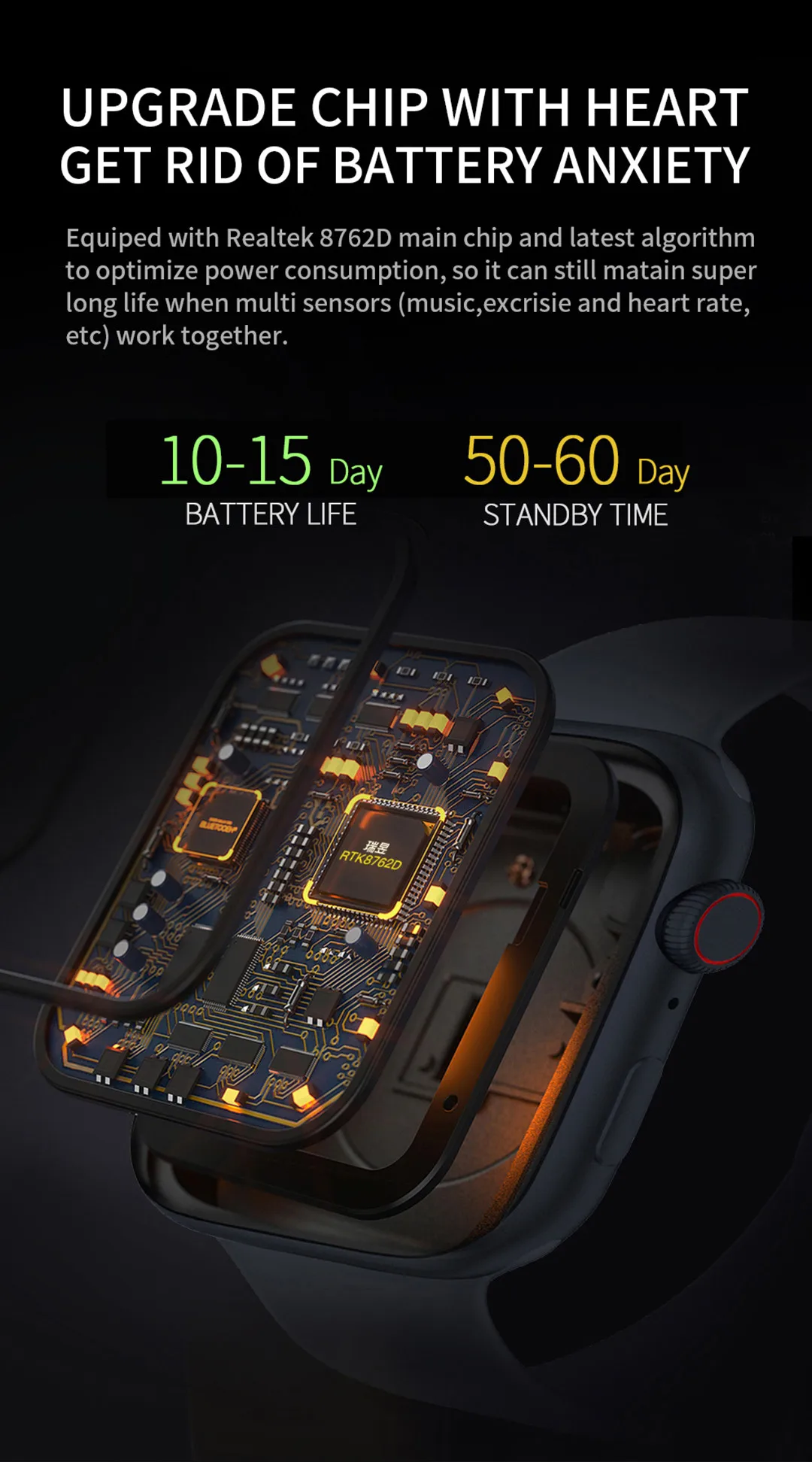 D7 Pro Max Smart Watch Fast Wireless Charging Voice Assistant Smartwatch Bluetooth Call DIY Watchface IP68 Waterproof Sportwatch