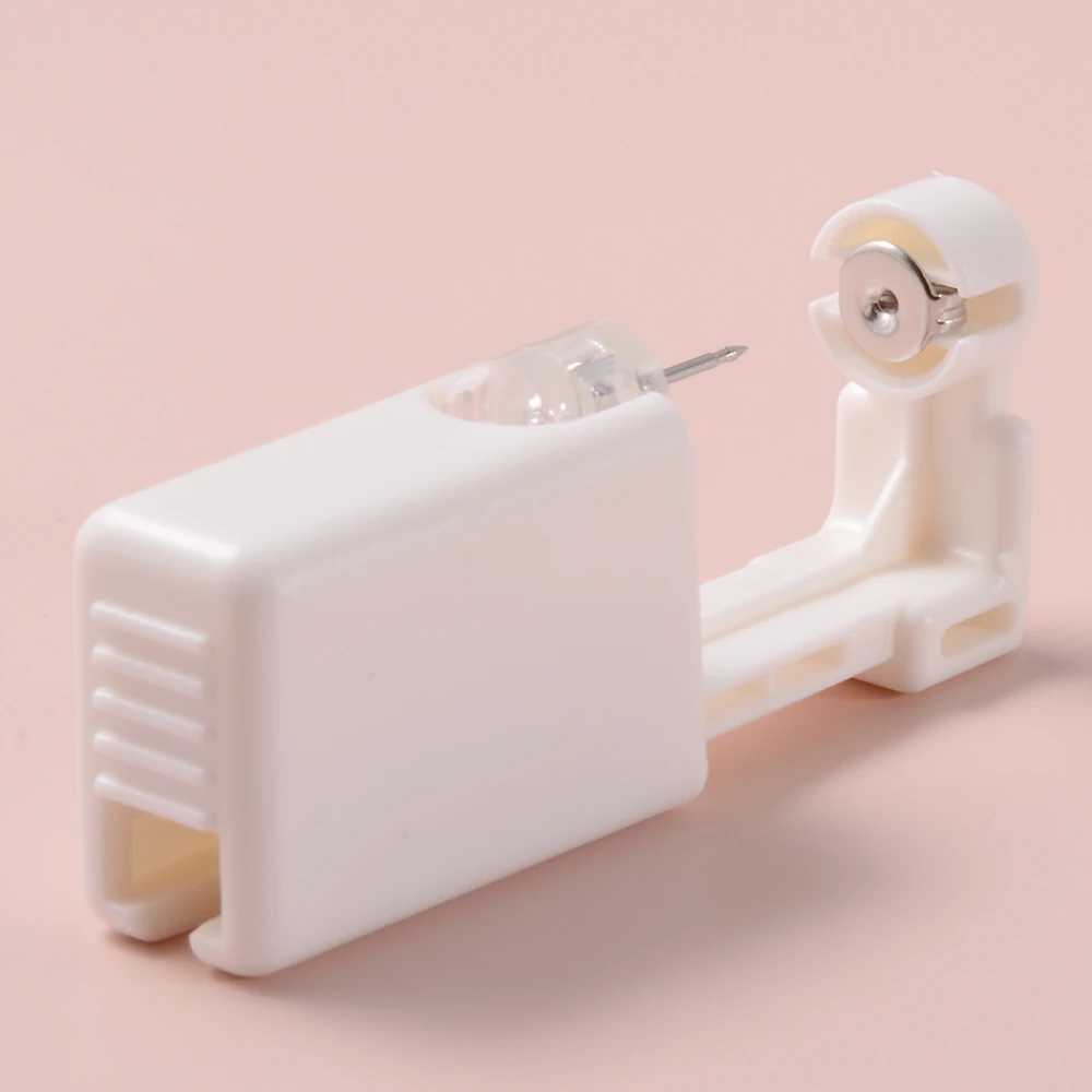 PRENKIN Monouso Auto Ear Piercing Dispositivo Di Sicurezza Strumento Health Unit Monouso Orecchio Strumento Ear Stud Pierce Kit Asepsis - Foto 13