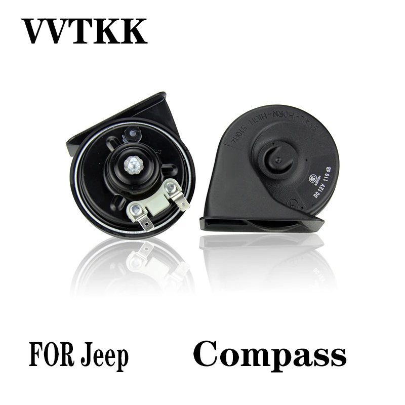 VVTKK для JEEP, компас, рожок, мотоцикл, Cuernos, электрический автомобиль, многоцветные и клаксон, рога, 3CCC, автомобильный рожок