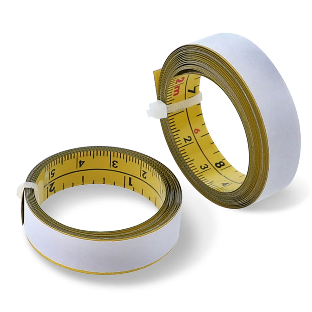 

Measure Scale Tape Track Ruler Woodwork Guide Adhesive Anti-Rust Metric Ruler For T-Track Router Table Saw Measuring Tools