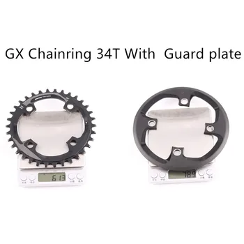 

sram origianl gx 1000 94bcd 34t 11 speed chainring with Guard plate mtb bike bicycle