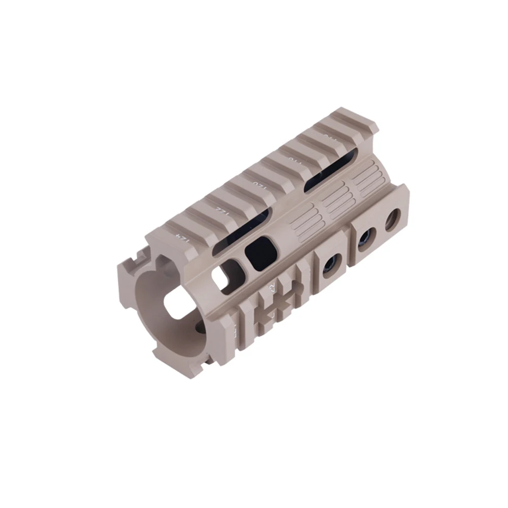 " 7" 1" 12" алюминиевое пальто анодированный M-LOK мод Lite Handguard рельсовая система для AR AEG Airsoft пневматические пистолеты M4 M16 Пейнтбольные аксессуары - Цвет: 4inch Sand