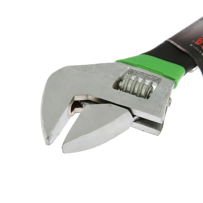 Toundra de clé à molette, outils de réparation de clé à poignée caoutchoutée ► Photo 3/6
