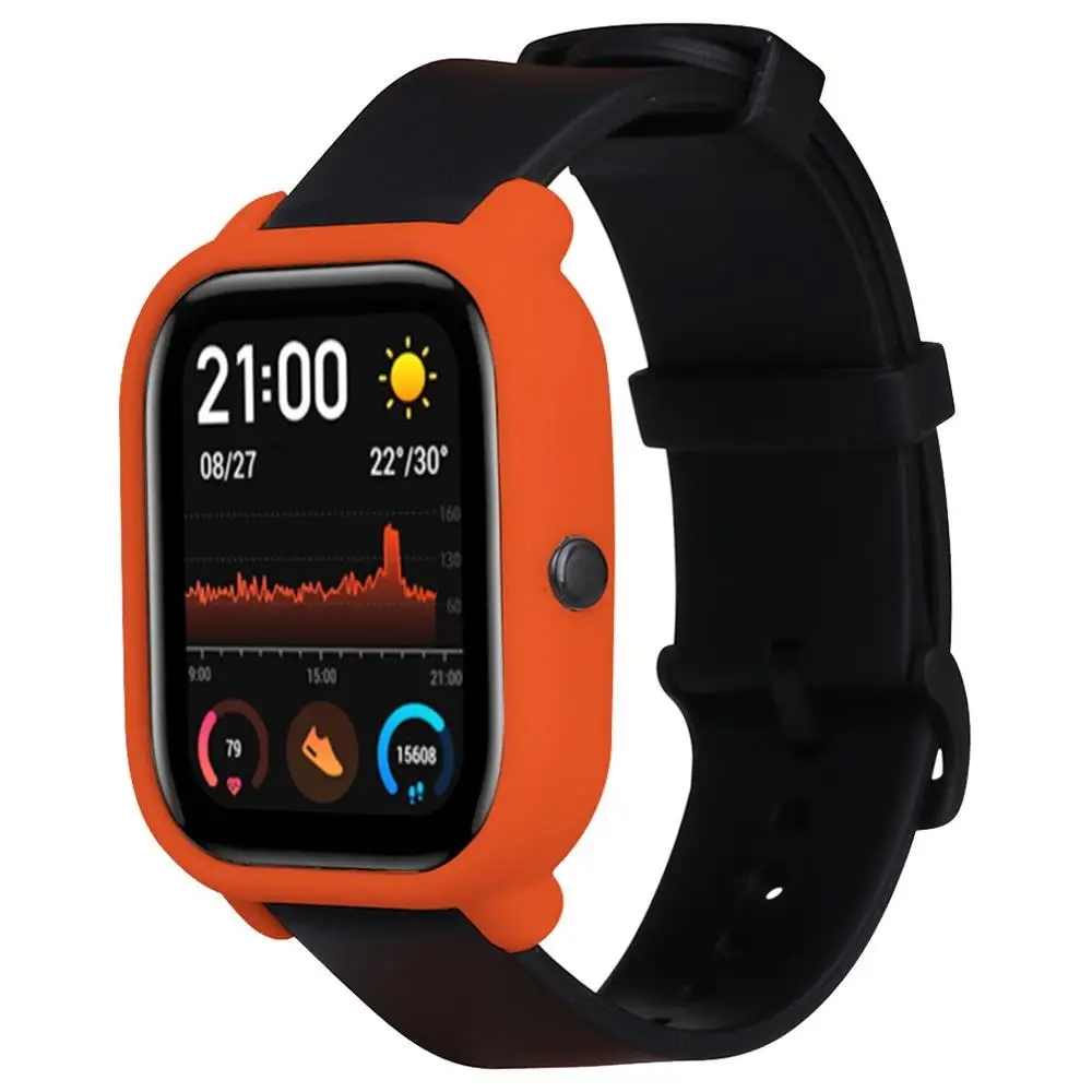 Силиконовый защитный мягкий чехол для Xiaomi Huami Amazfit GTS Smart Watch gps 5ATM водонепроницаемые умные часы