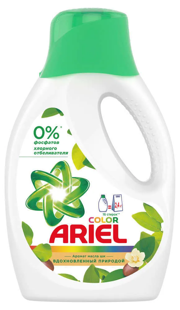 Гель для стирки «Масло Ши» Ariel, 1.04 л