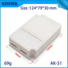 10 шт. 124*79*30 огнестойкий пластиковый светодиодный корпус для инструментов электронный узел управления коробка