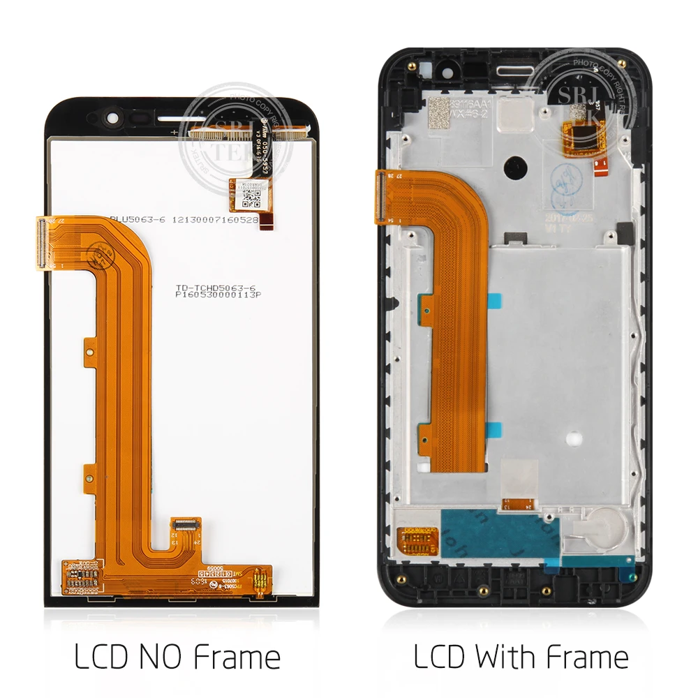 Najtaniej Srjtek dla ASUS Zenfone Go ZB500KL LCD X00AD Panel LCD czujnik ekranu dotykowego montaż szkła 5.0 \