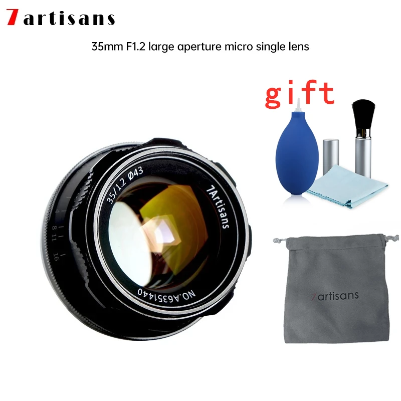 7artisans 35mm F1 2 Aps C Lens For Sony A5100 A5000 A6000 A6300 A6500 Nex 7 Nex 6 Micro Single Camera Lens 35 1 2 Portrait Lens Camera Lens Aliexpress