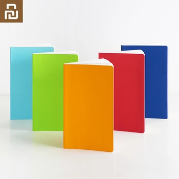 

Youpin Paper Notebook Colorful Noble Paper NoteBook PU Cover Slot for Office Meeting Travel Study