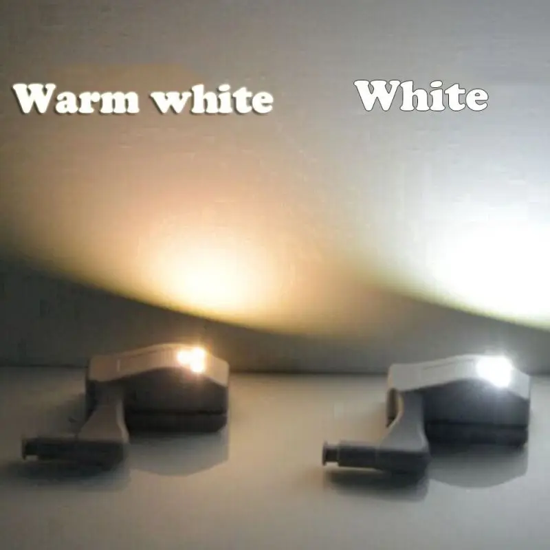 Smart Induction Cupboard Inner Hinge Lamp LED Smart Touch Induction Under Cabinet Light Wardrobe Night Light Cabinet Light Bulbs