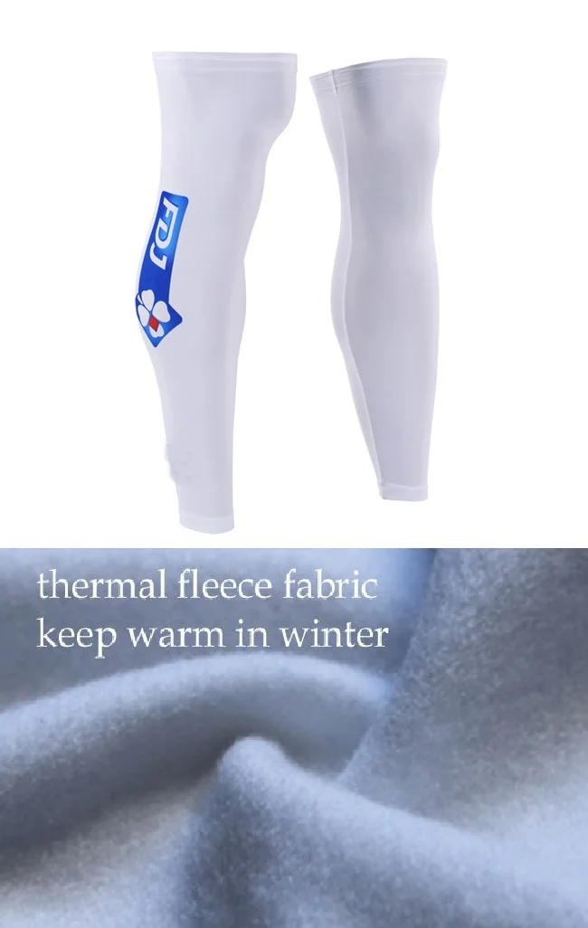 

WINTER FLEECE THERMAL 2019 GROUPAMA FDJ PRO Men's Cycling Leg Warmers WARMER Outdoor Sports MTB Bike Bicycle Legwarmers One Pair