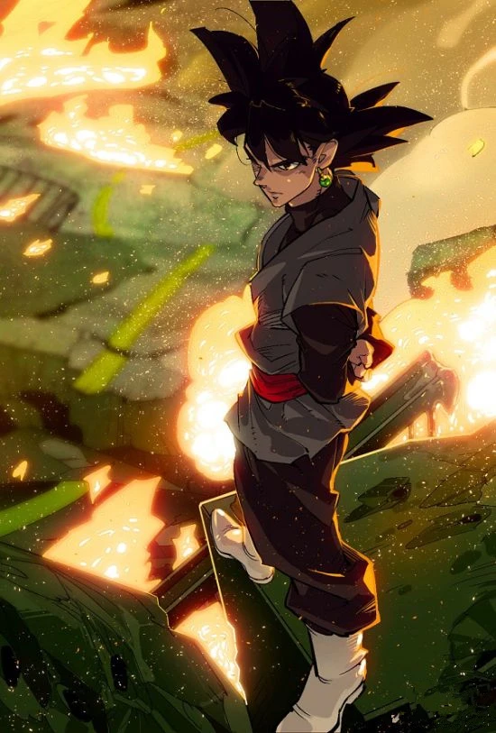 DRAGON BALL Z толстовки Повседневный стиль Одежда для женщин/мужчин самый красивый большой злодей Супер Saiyan Роза Гоку черный пуловер с капюшоном
