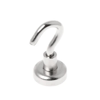 

Strong Mini Magnetic Circular Hook Hanger Magnet Linked Home Kitchen Wall Hold