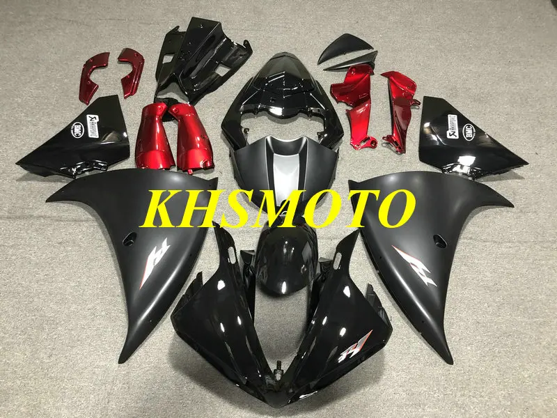 Набор для обтекателей под давлением YZFR1 09 10 11 12 YZF R1 2009 2010 2011 2012 YZF1000 ABS black набор +
