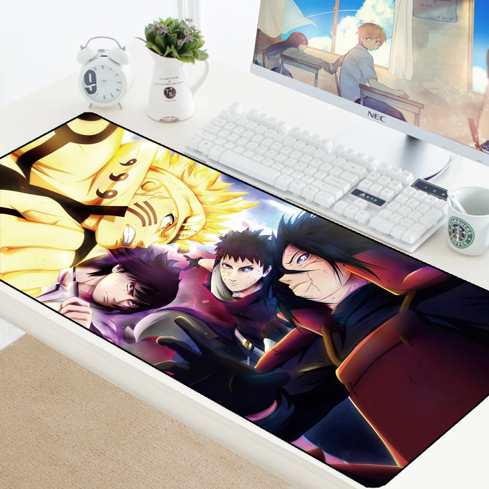 Naruto Mouse Pad Anime Pad Computer Keyboard Large Rubber XL Mousepad Gaming Padmouse Gamer Need for Speed Mouse Mats 700x300MM
