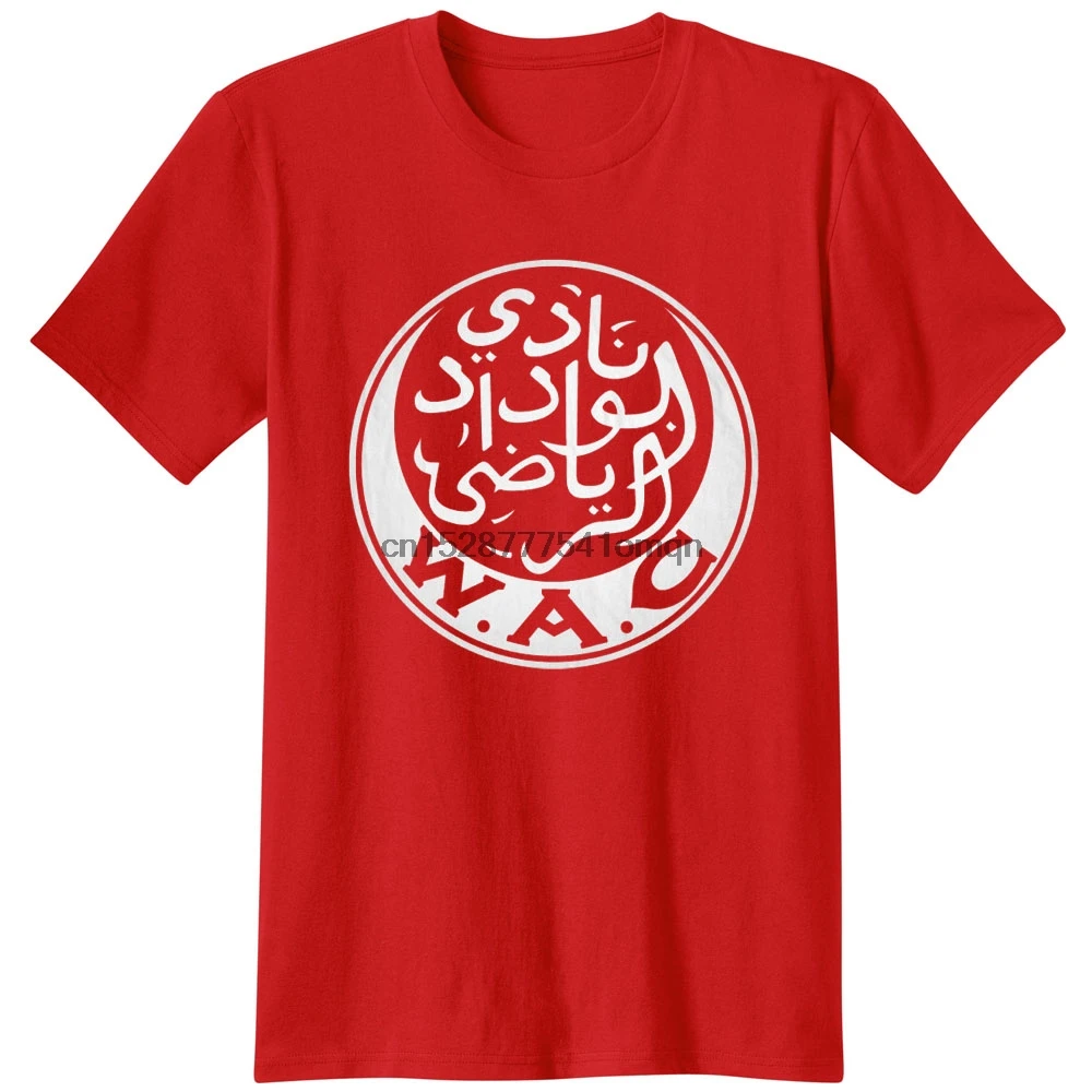 

Wydad Athletics Club of Casablanca WAC Morocco Wydad Casablanca club Men T shirt Casual Camiseta Tees 100% Cotton T-Shirts (165)