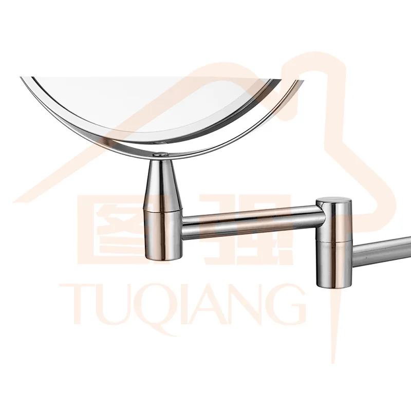 [A Generation of Fat] Wall Mirrors Home Hotel Metal Folding Mirror Fashion Gift Single Side Bathroom Wall-Mounted Aluminum